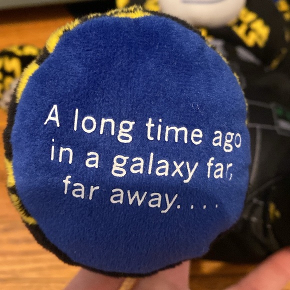 BUILD A BEAR Darth Vader Star Wars Logo Teddy Plush doll 17” - Picture 3 of 6